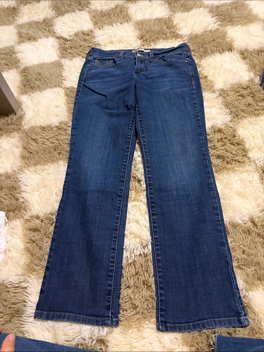 Levi's 505 Women’s Dark Blue Straight Jeans